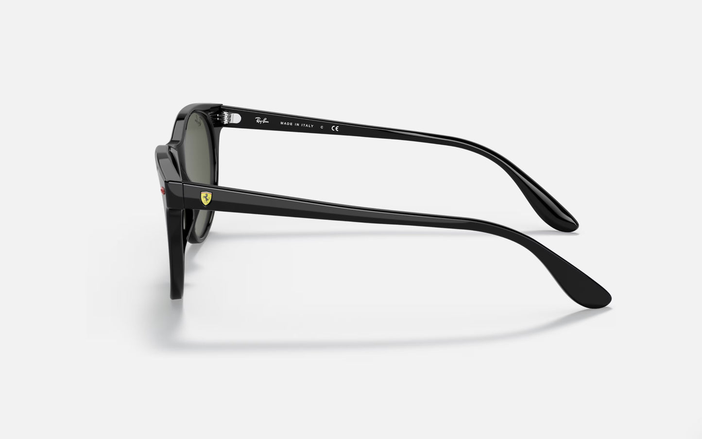 RAY-BAN FERRARI SUNGLASSES BLACK w/ G-15 GRN