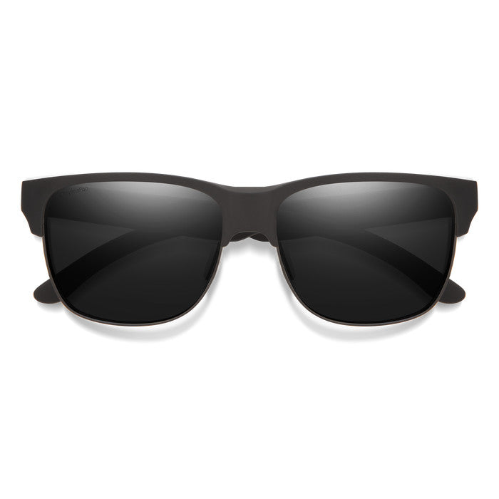 SMITH LOWDOWN SPLIT MATTE BLACK SUNGLASSES W/CP PLR BLK