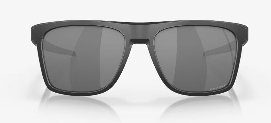 OAKLEY LEFFINGWELL MATTE BLK INK SUNGLASSES w/ PRIZM BLK PLR LENS