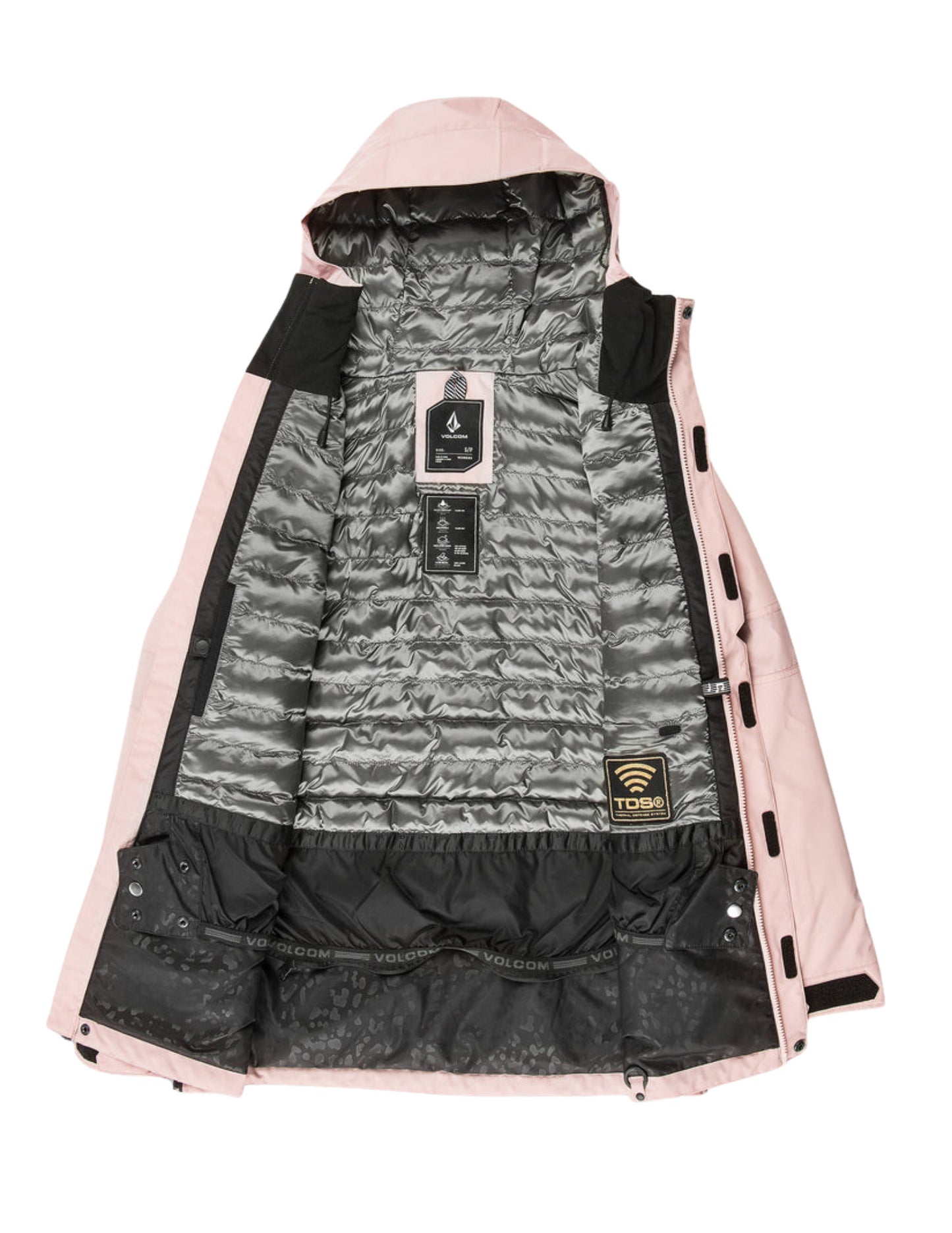 2025 VOLCOM WMNS LARX 2L TDS INF PARKA ADOBE ROSE