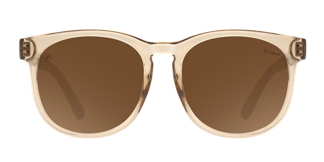 BLENDERS H SERIES X2/S SUNGLASSES MOJAVE MOON w/ GLOSS CRYSTAL TAN / AMBER PC POL