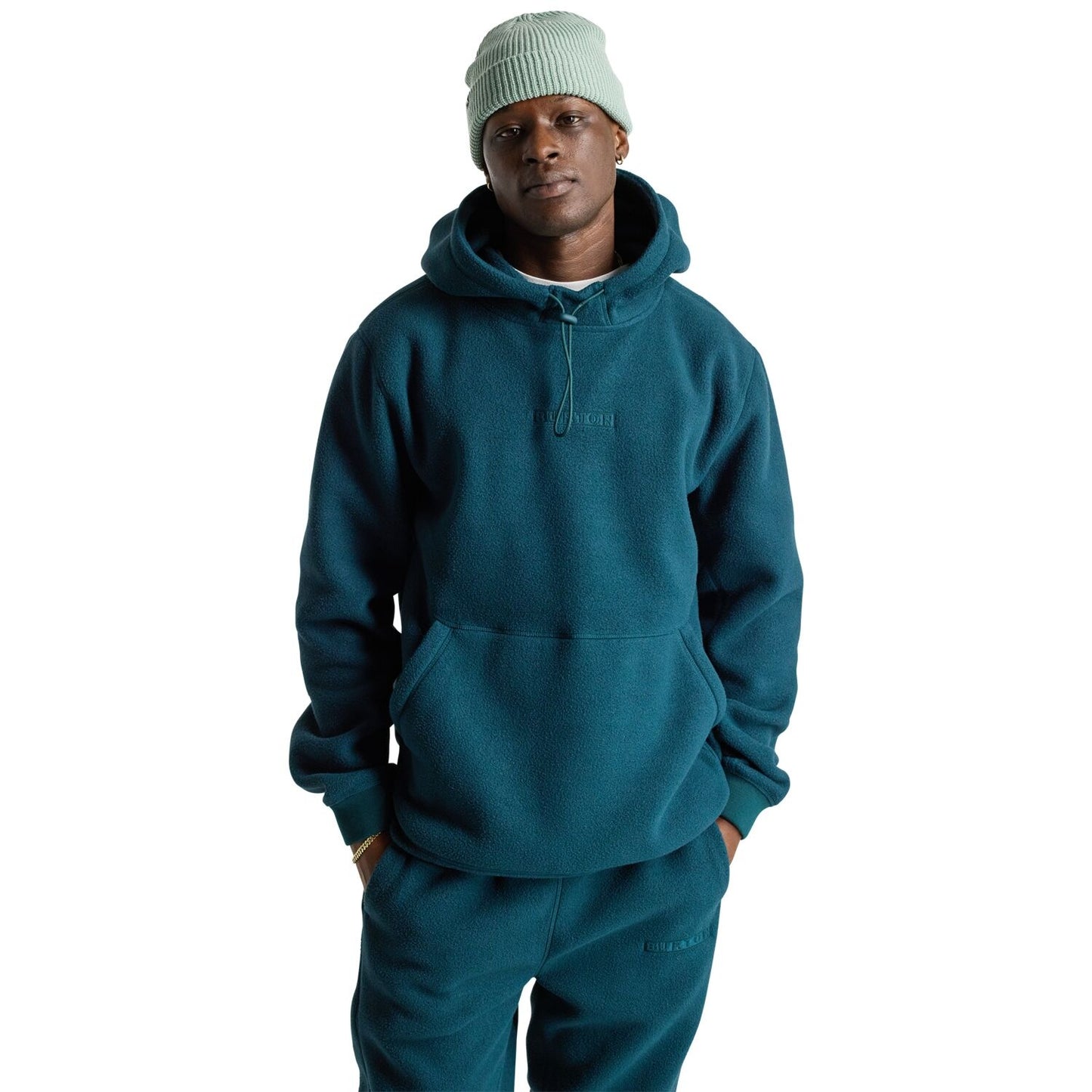2025 BURTON CINDER HOODED PULLOVER EMRLD
