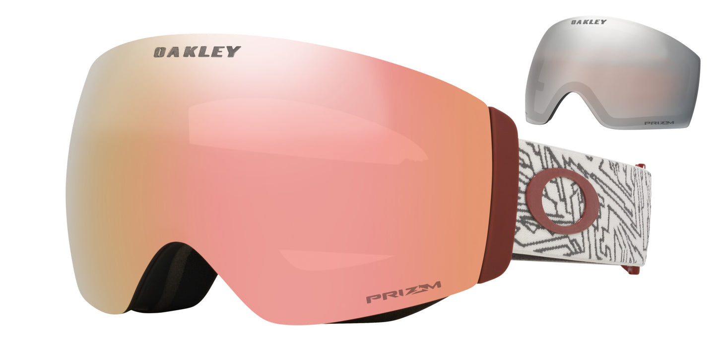 2026 OAKLEY FLIGHT DECK PRO M GGL GREY STRIKE w/PRIZM RS GOLD+ BLK IRID