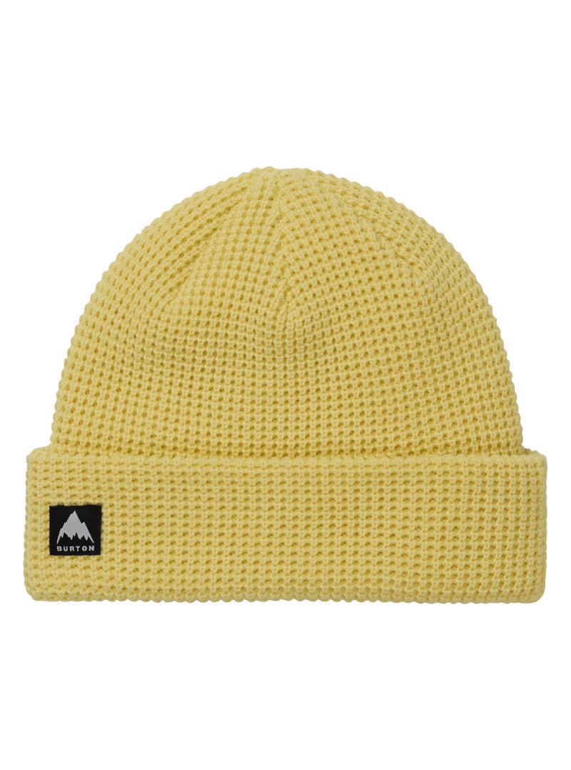 2026 BURTON RECYCLED WAFFLE BEANIE GLW YLW GRN