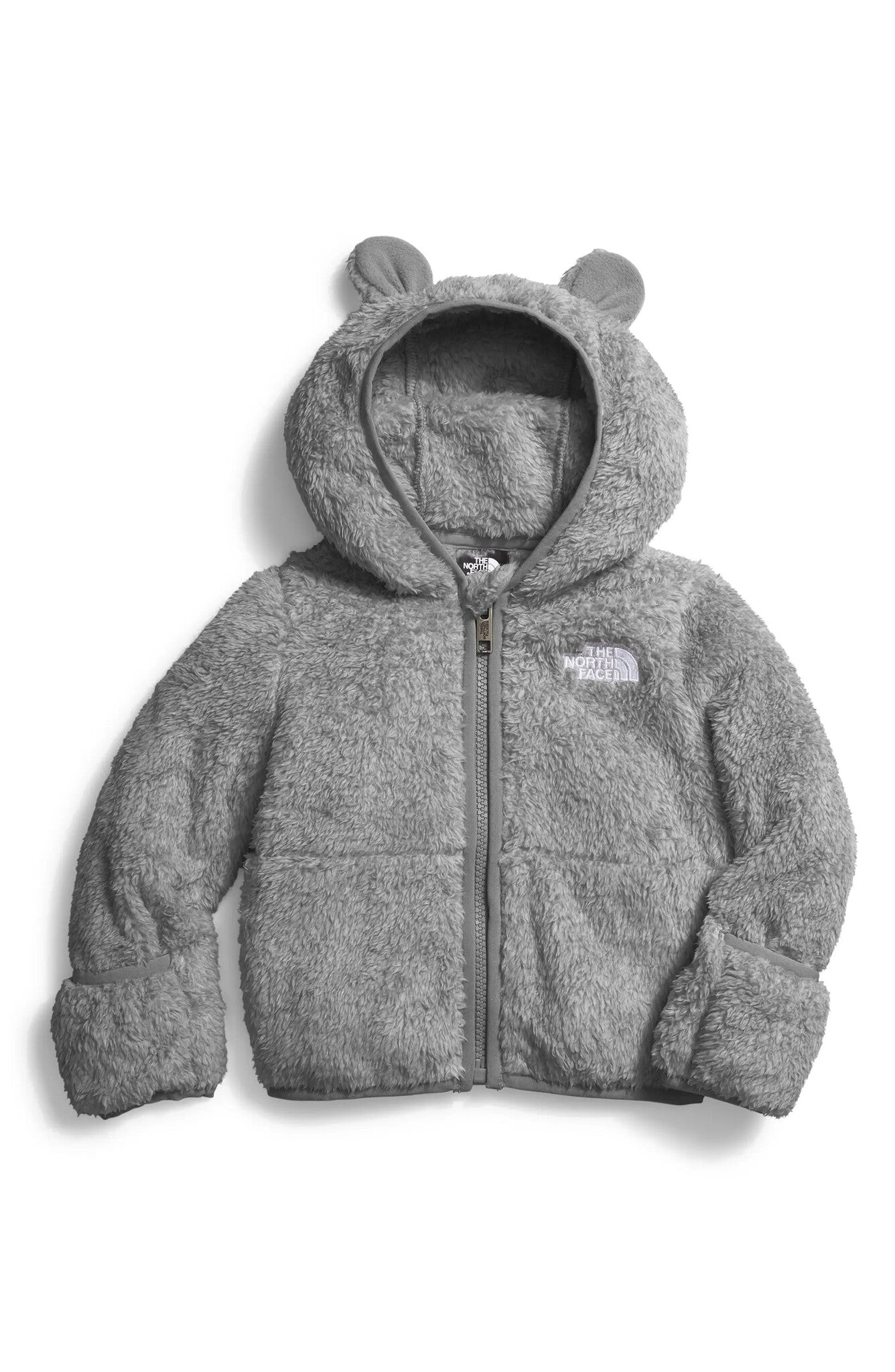 2024 TNF BABY BEAR FZ HOODIE MEDIUM GREY HEATHER