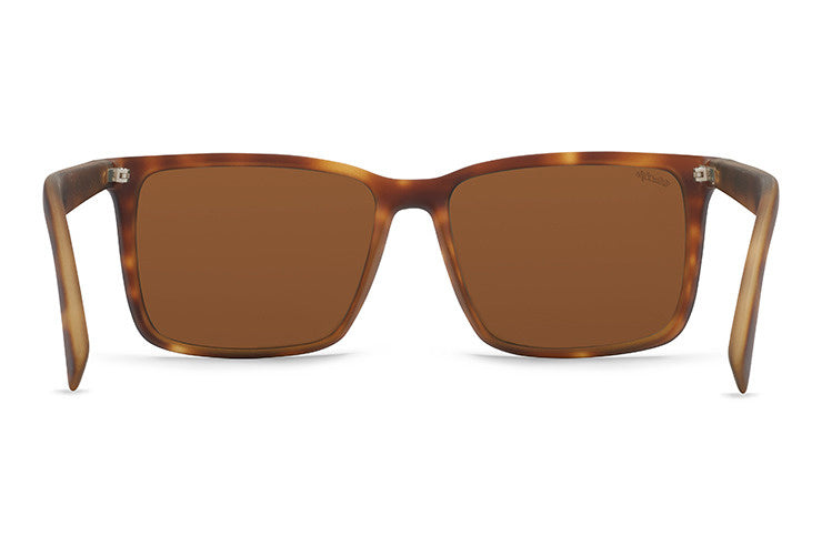 VONZIPPER LESMORE TOBACCO TORT SUNGLASSES w/ WILDLIFE BRNZ PLR LENS