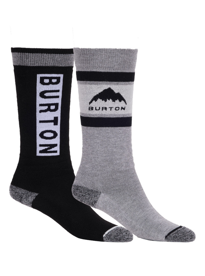 2026 BURTON KIDS WEEKEND MDWT SOCKS (2 PACK) T.BLK