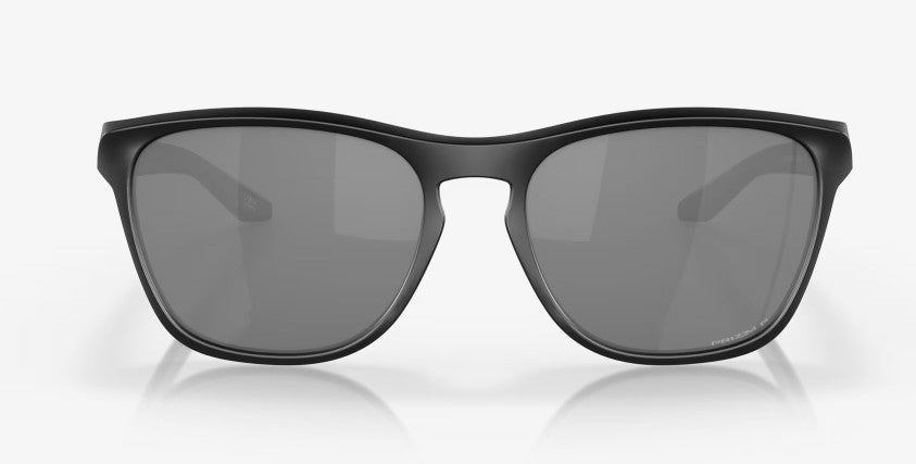OAKLEY MANORBURN MATTE BLK SUNGLASSES w/ PRIZM BLK PLR LENS