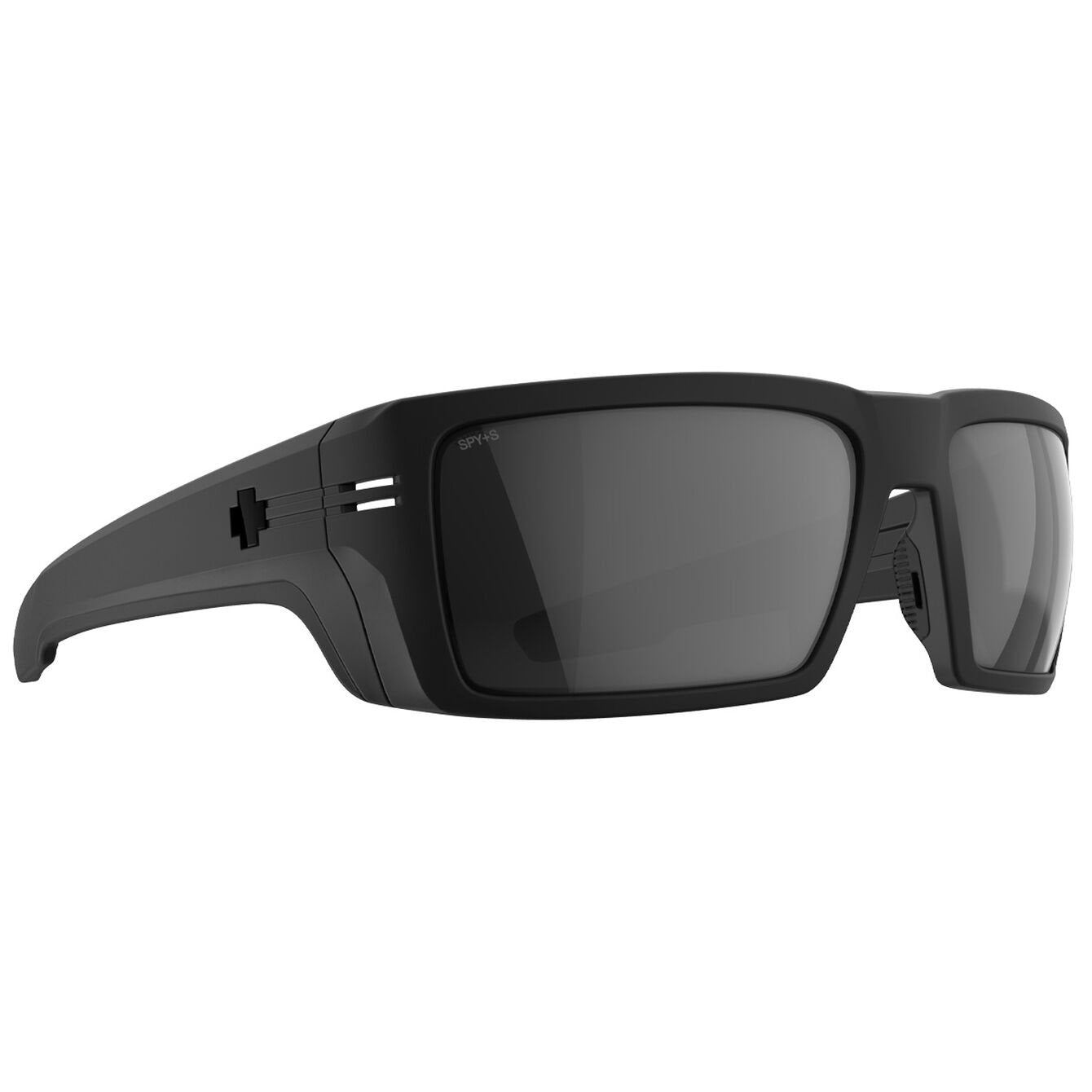 SPY REBAR ANSI RX MATTE BLACK SUNGLASSES w/HPY GRY PHOTOCHROMIC