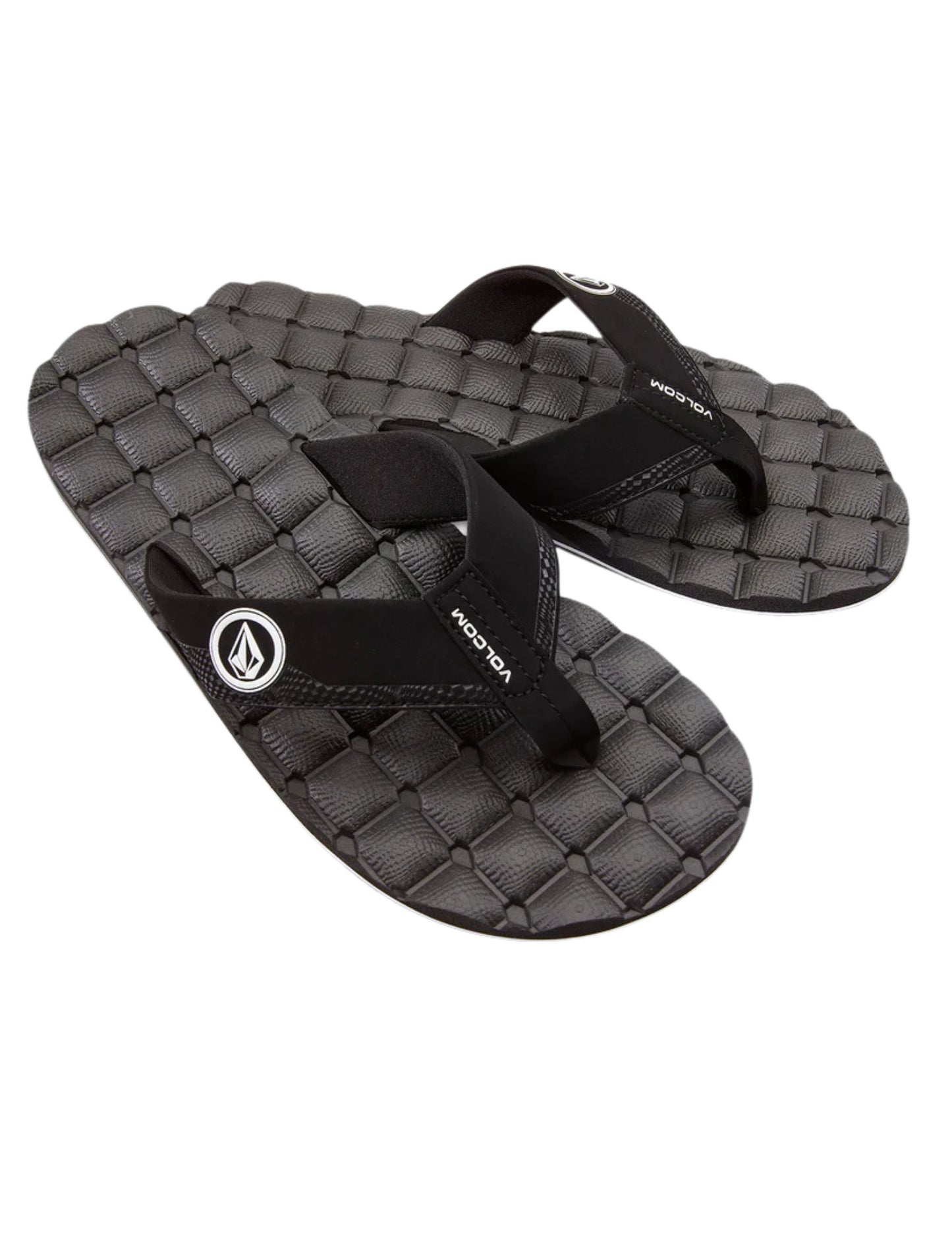 VOLCOM MENS RECLINER SANDAL SP25 BWH