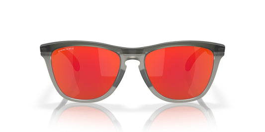 OAKLEY FROGSKINS RANGE GREY SMOKE SUNGLASSES w/ PRIZM RUBY