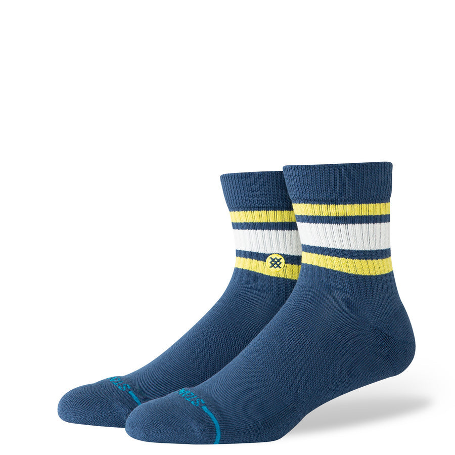 STANCE MENS BOYD QTR SOCK SP26 DEEPTEAL