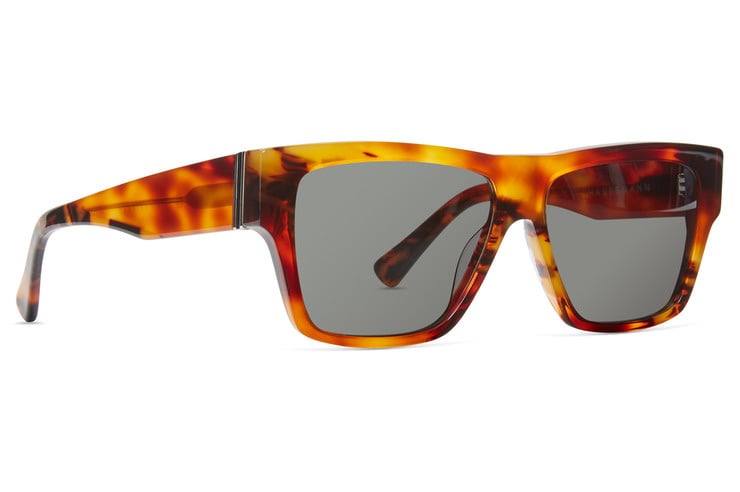 VONZIPPER HAUSSMAN HAVANNA HORIZON SUNGLASSES w/ VINTAGE GRY LENS