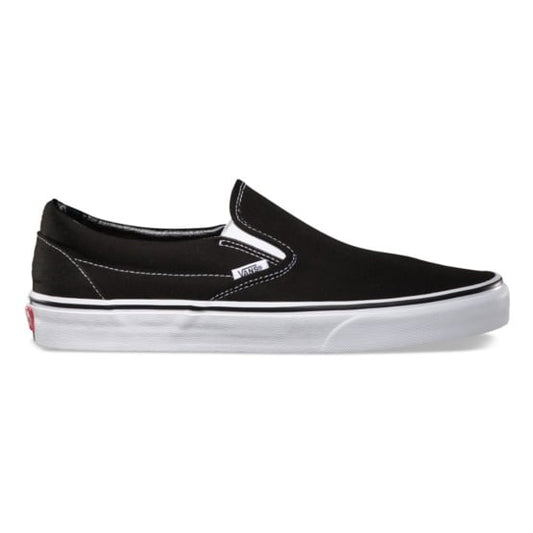 VANS MENS CLASSIC SLIP-ON SHOES HO21 BLACK