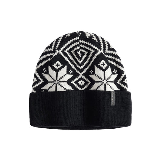 2026 AUTUMN NORDIC KNIT BEANIE BLACK