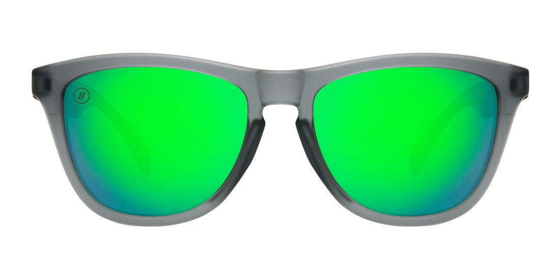 BLENDERS L SERIES GREY GOOSE GREY SUNGLASSES w/ GRN PLR LENS