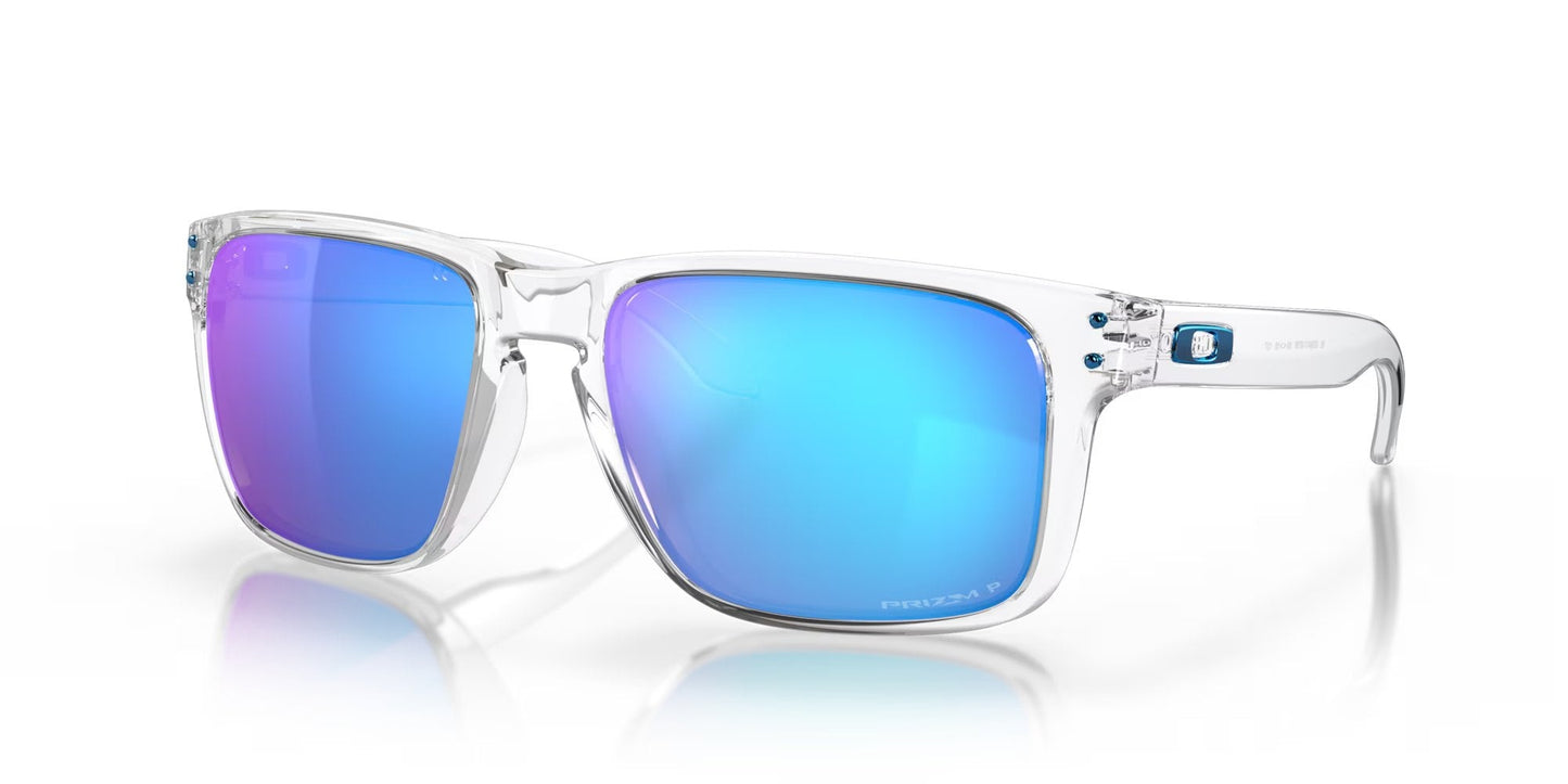 OAKLEY HOLBROOK OTG MATTE CLEAR SUNGLASSES w/PRZM SLATE