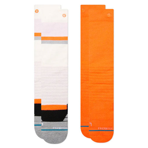2024 STANCE WORK IT 2PK SNOW SOCKS LILACICE