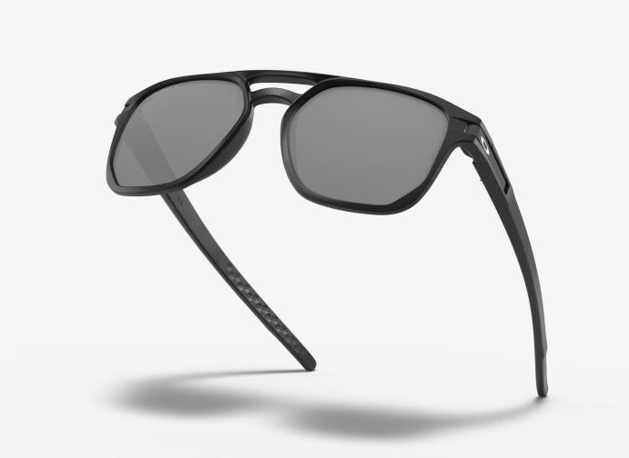 OAKLEY LATCH BETA MATTE BLK SUNGLASSES w/ PRIZM BLK PLR LENS