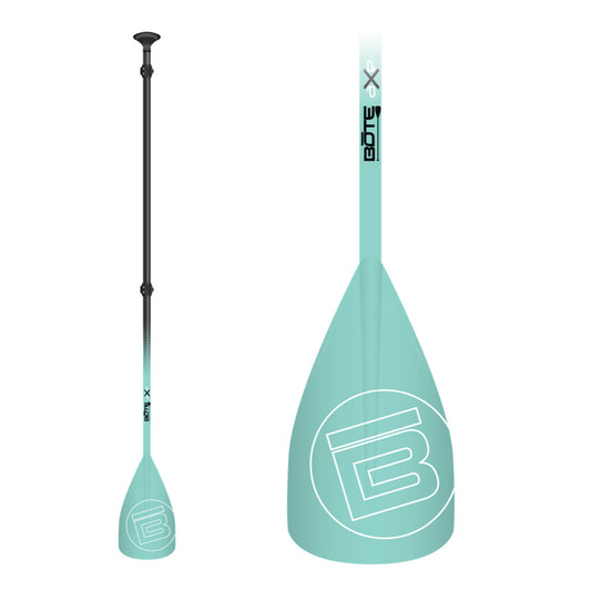 2025 BOTE AERO 3 PIECE ADJUSTABLE SUP PADDLE - SEAFOAM