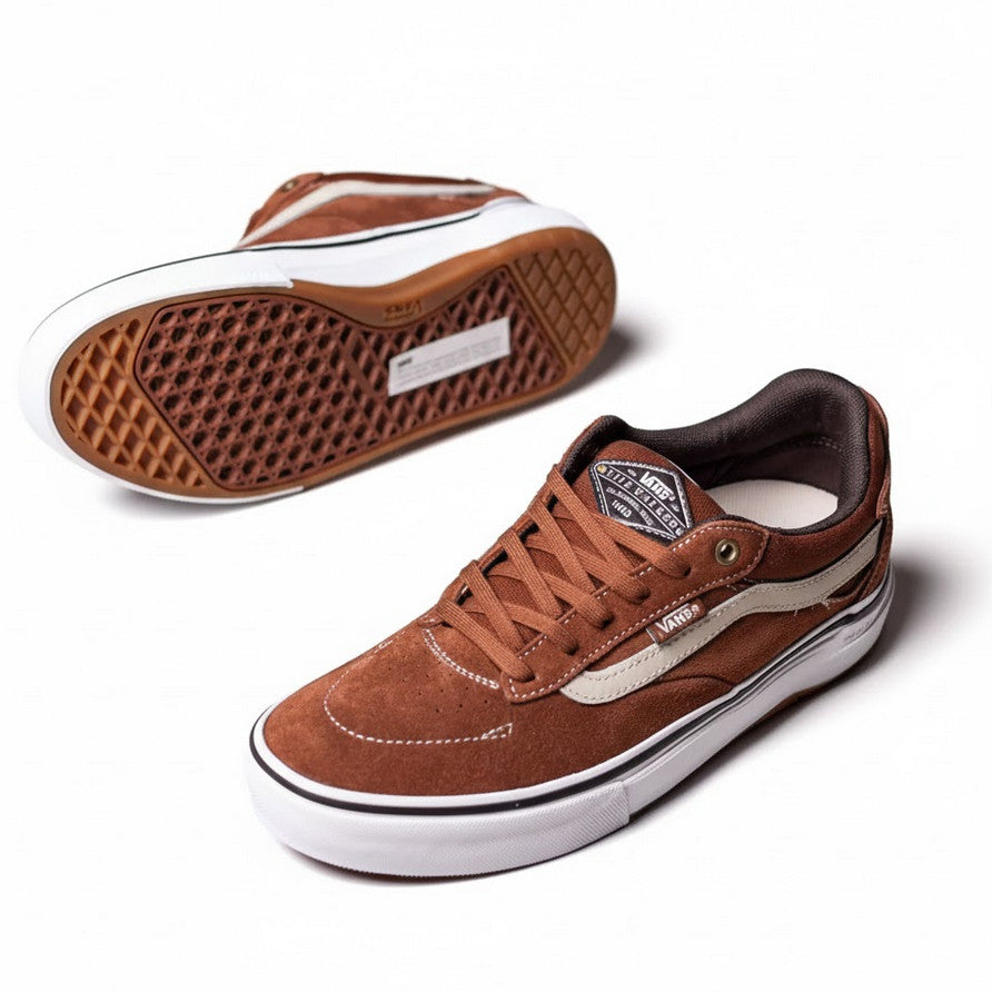 VANS MENS SKATE KYLE WALKER WAFFLECUP SHOES SP26 (1RE) TORTOISE