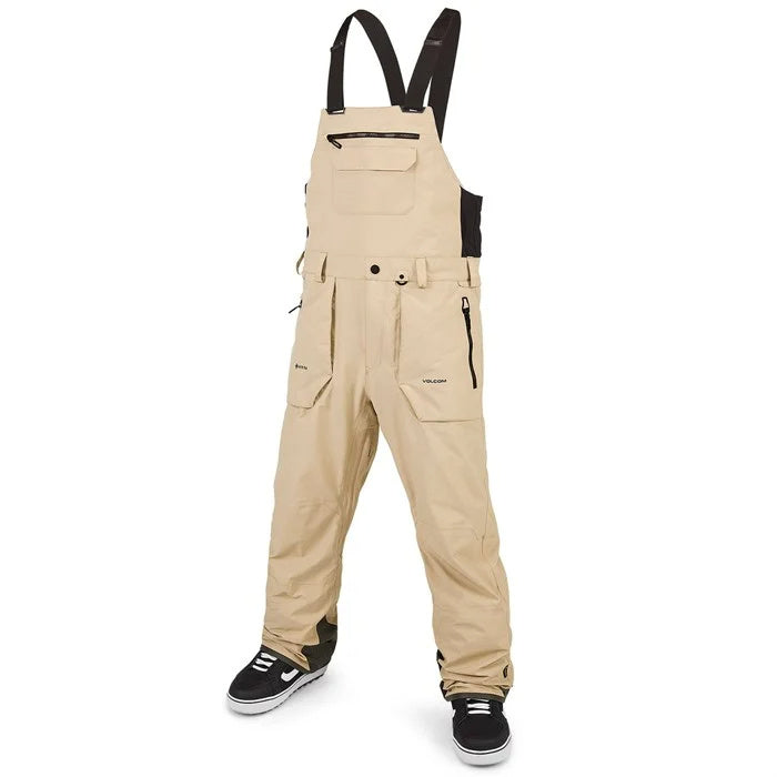 2024 VOLCOM RAIN GORE-TEX BIB OVERALL PANT KHAKIEST