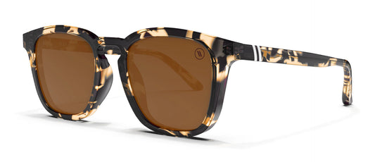 BLENDERS SYDNEY TORT SUNGLASSES CRYS TAN TORT w/ AMBER PLR LENS