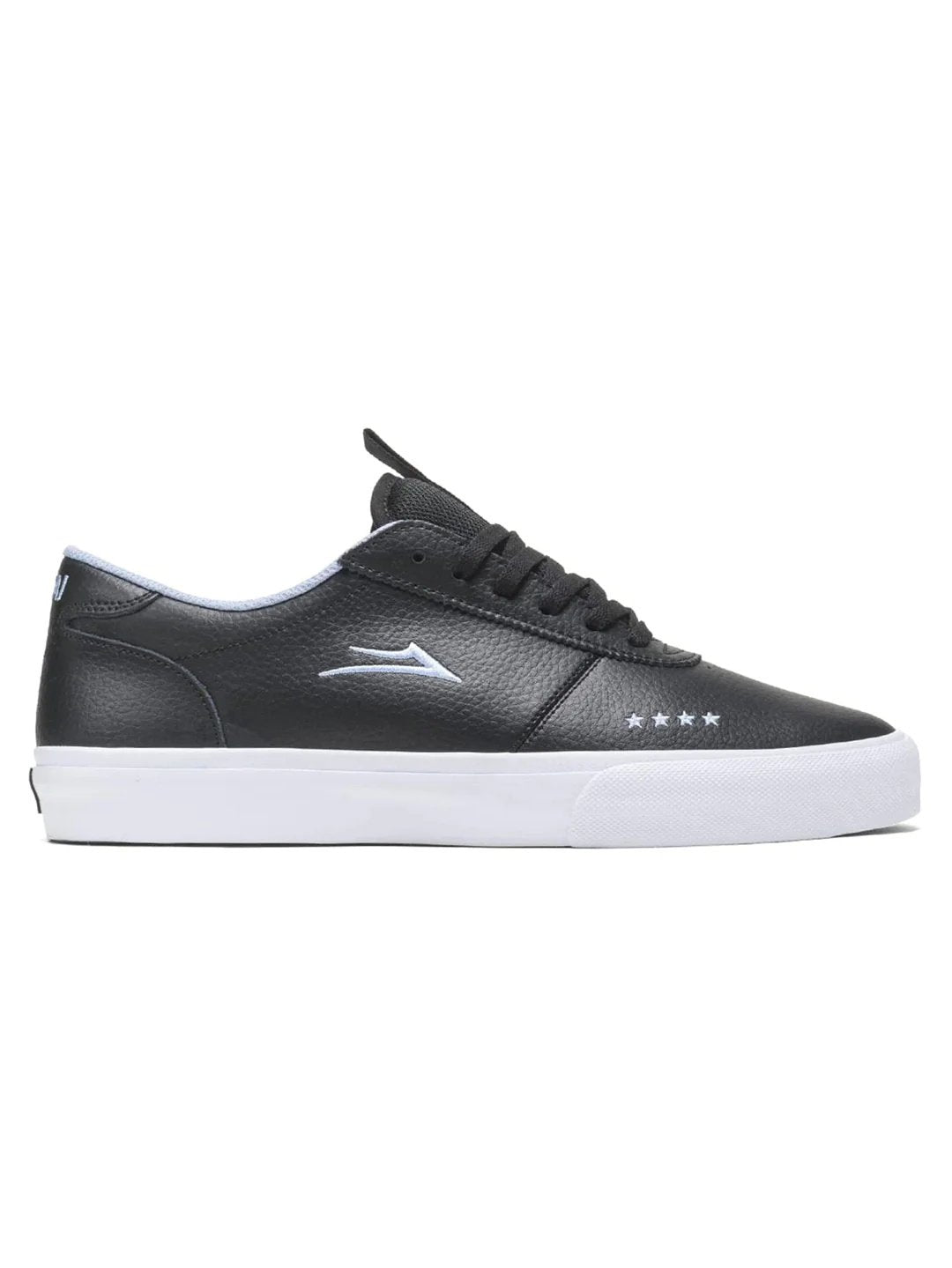LAKAI MENS MANCHESTER SHOES SP23 BLACK/PEBBLE LEATHER