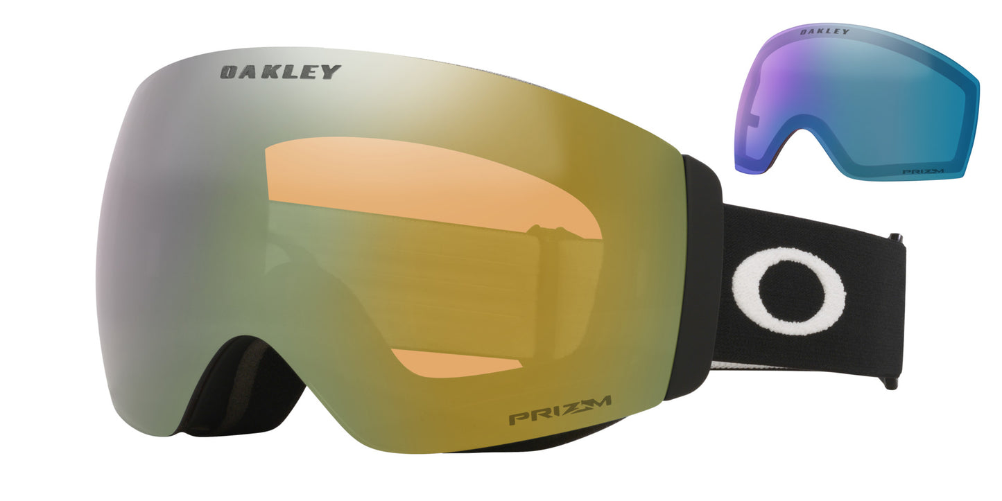 2026 OAKLEY FLIGHT DECK PRO M GGL MT BLK w/PRIZM SAGE GOLD +