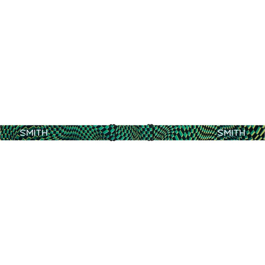 2026 SMITH DAREDEVIL GGL ELCTRC LIME LEFT TURN w/ BLU SNSR MRR