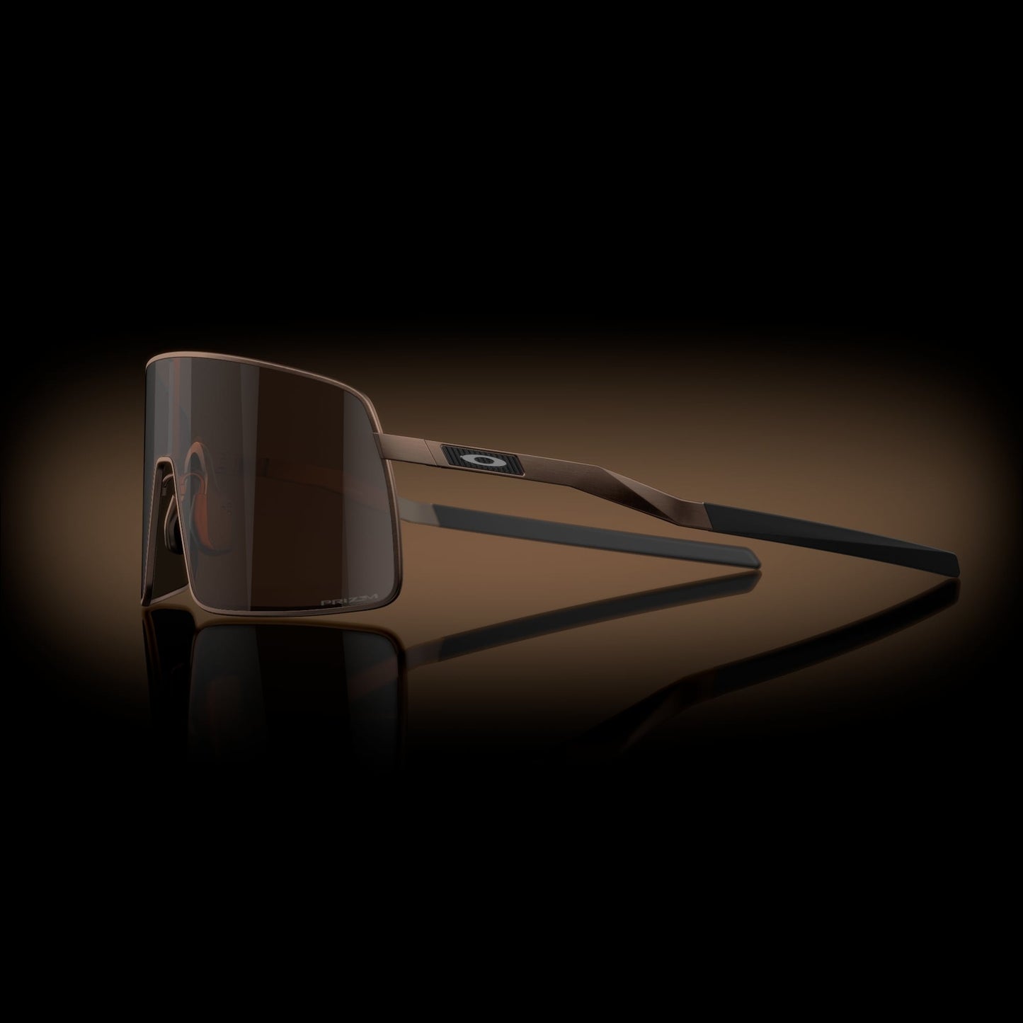 OAKLEY SUTRO TI SATIN TOAST SUNGLASSES W/PRIZM TUNG LENS