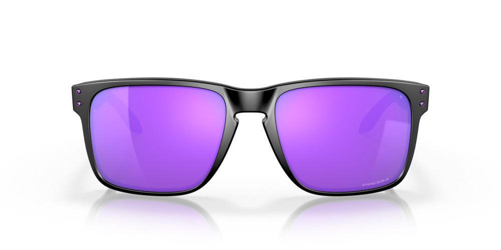 OAKLEY HOLBROOK XL MATTE BLK SUNGLASSES w/ PRIZM VIOLET LENS