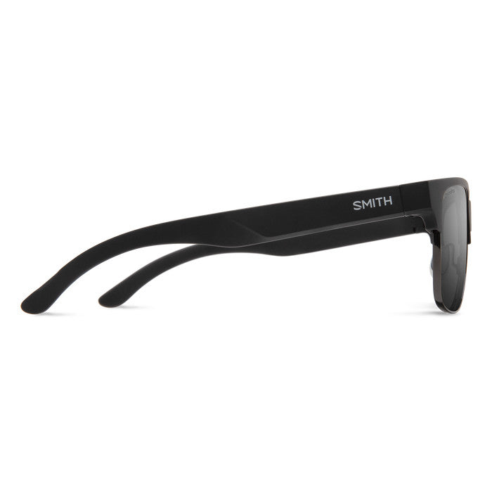 SMITH LOWDOWN SPLIT MATTE BLACK SUNGLASSES W/CP PLR BLK