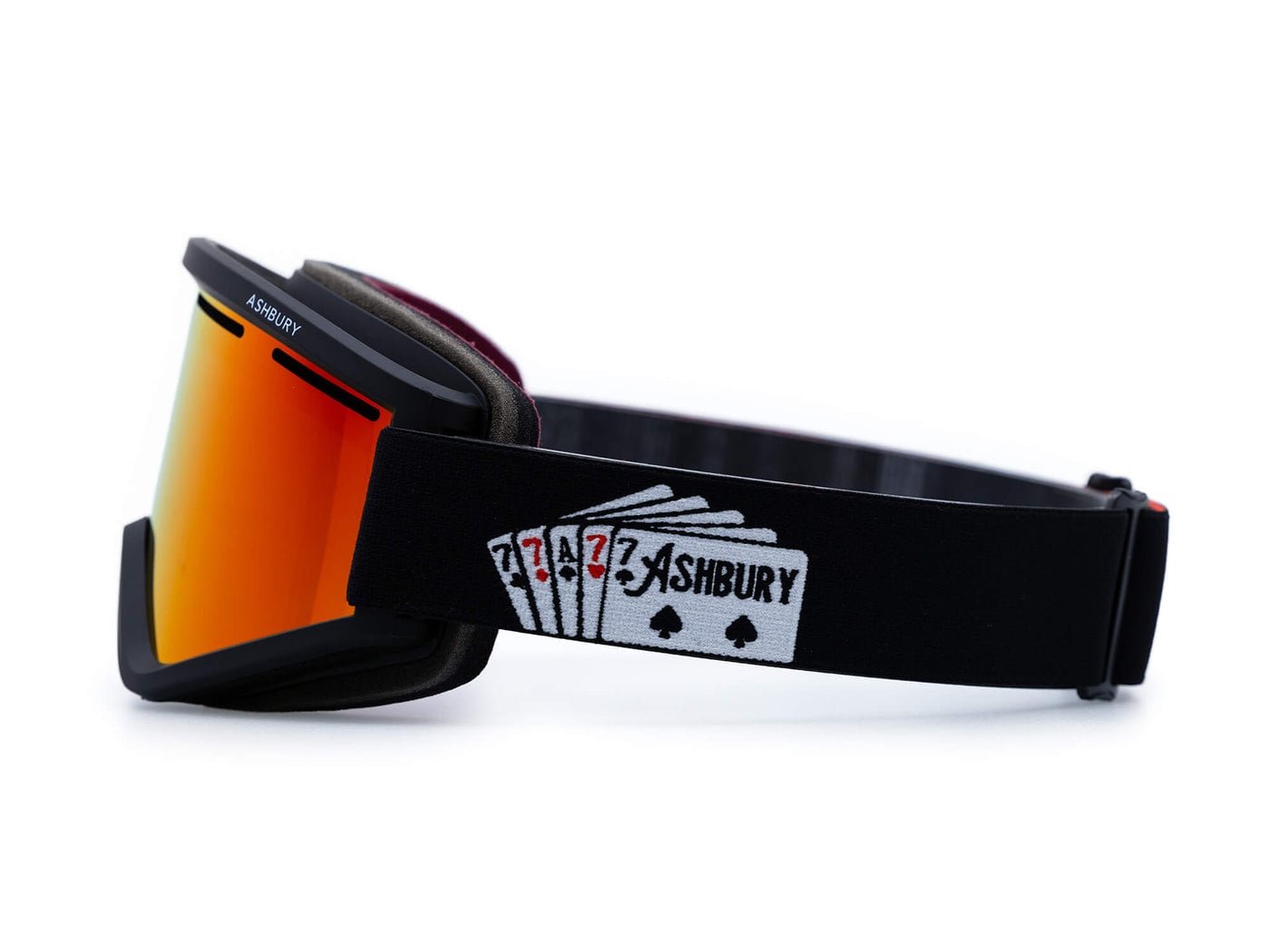 2026 ASHBURY BLACKBIRD GGL GAMBLER w/ RED MIRROR + YLW