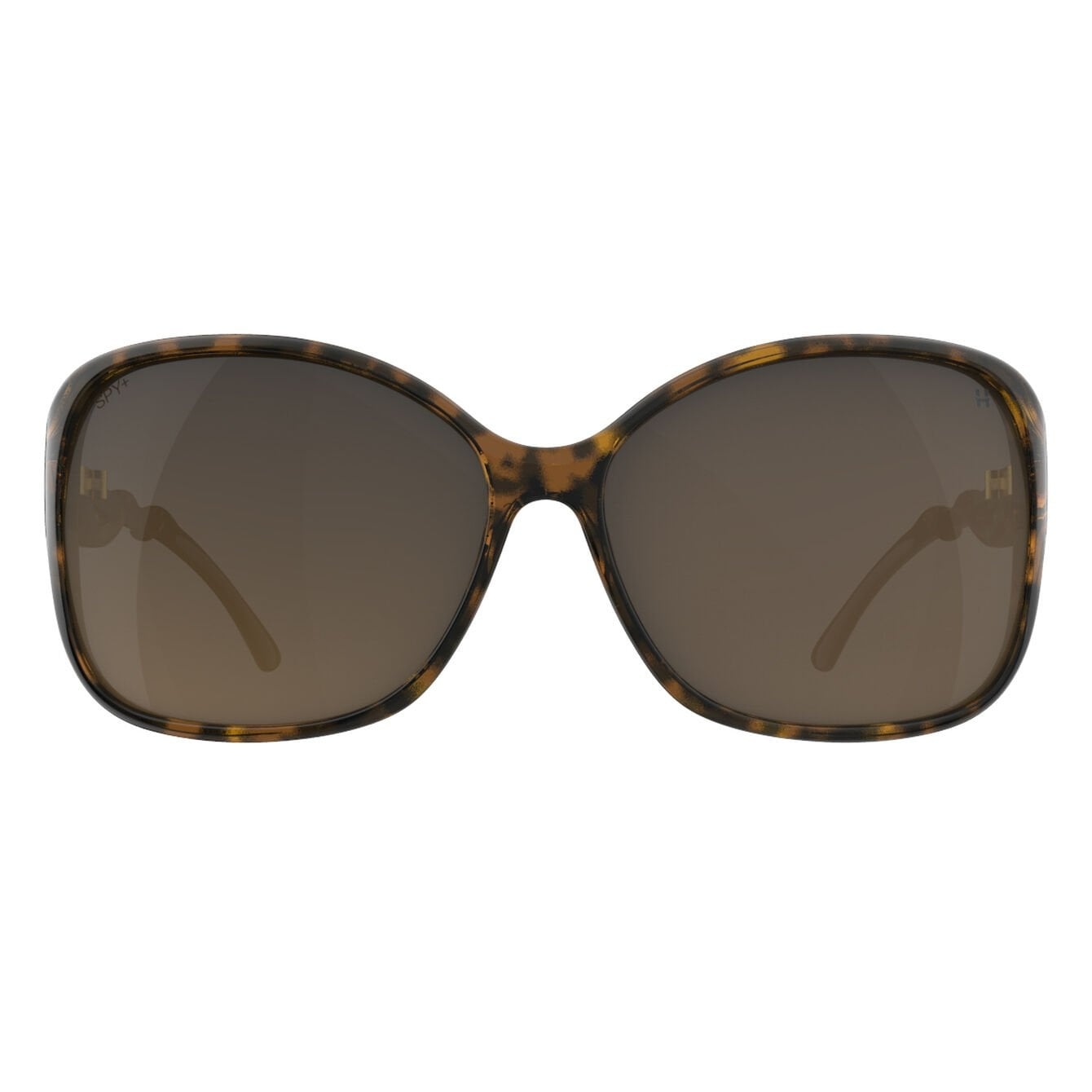 SPY FIONA HONEY TORT BLACK SUNGLASSES w/ HAPPY BROWN FADE