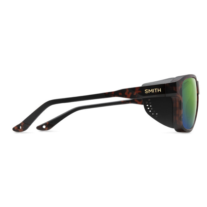 SMITH EMBARK SUNGLASSES MATTE TORT w/ PC CP PLR GRN MR