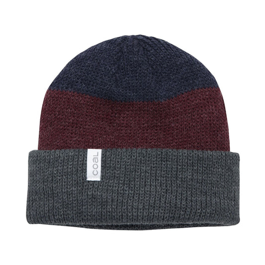 2022 COAL FRENA BEANIE CHARCOAL STRIPE