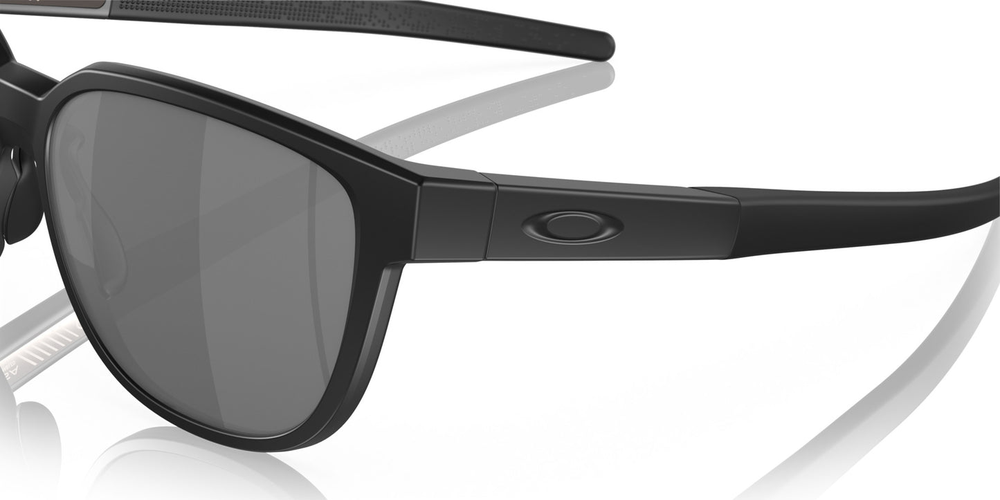 OAKLEY ACTUATOR MATTE BLACK SUNGLASSES w/PRIZM BLACK IRID POLAR