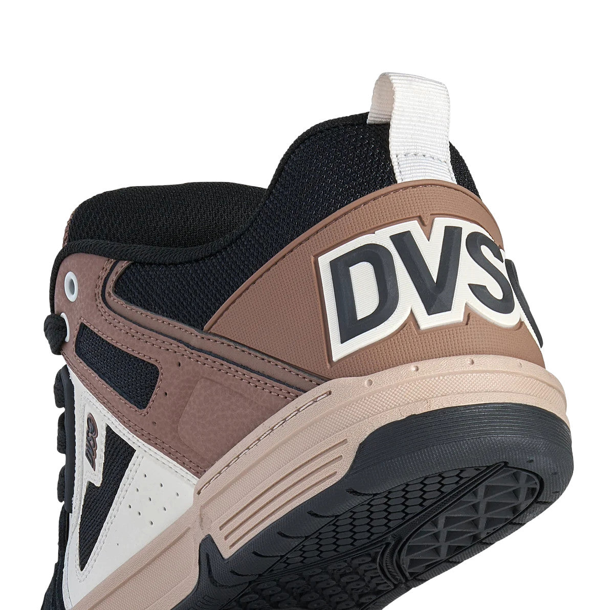 DVS MENS COMANCHE SHOE SP26 BLACK/TAUPE/BROWN