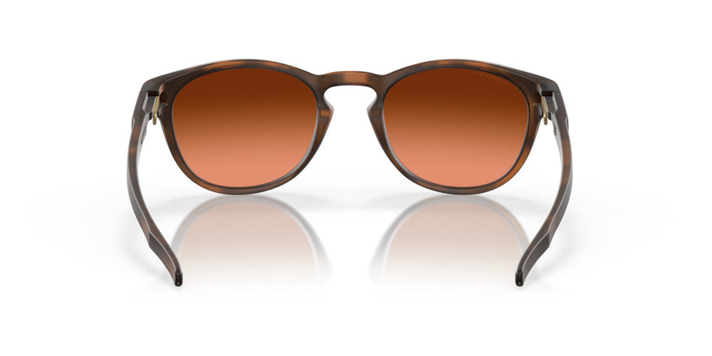 OAKLEY LATCH MATTE BROWN TORTOISE SUNGLASSES w/ PRIZM BRN GRAD LENS