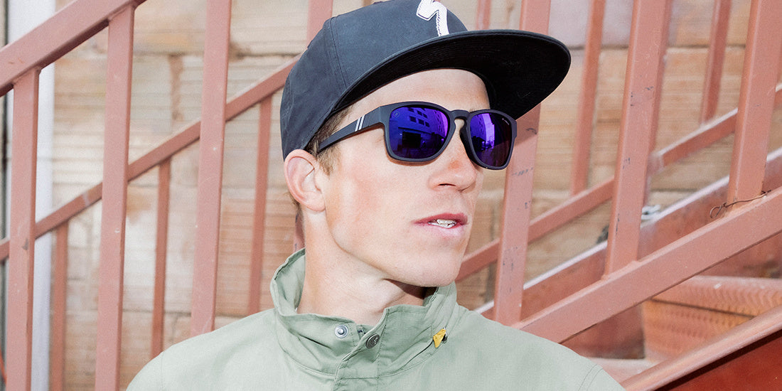 BLENDERS MOTIONS SUNGLASSES ROYAL T w/ MATTE BLACK  / BLUE PC POL