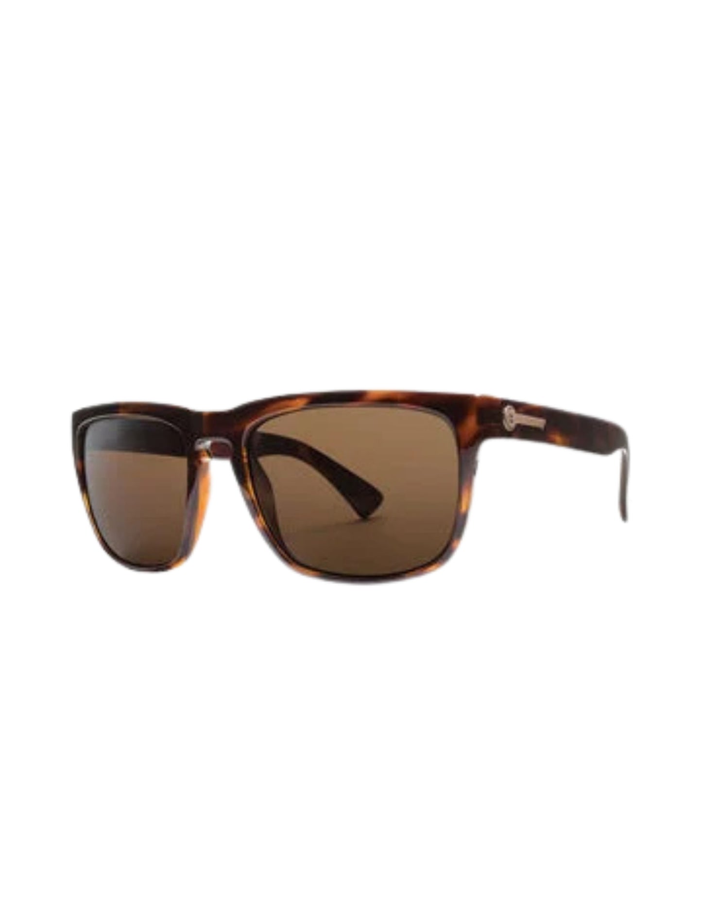 ELECTRIC KNOXVILLE GLOSS TORT SUNGLASSES w/ BRNZ PLR LENS