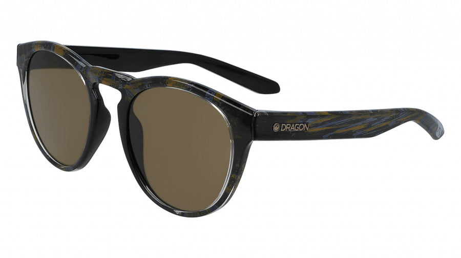 DRAGON OPUS ROB MACHADO RESIN SUNGLASSES w/ LL BRWN LENS