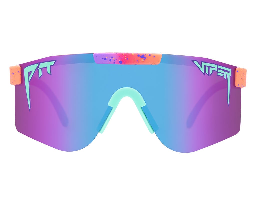 PIT VIPER THE COPACABANA ORIGINAL WIDE SUNGLASSES POLAR