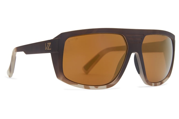 VONZIPPER QUAZZI LEOSHARK SUNGLASSES w/ WLD BRNZ PLR LENS