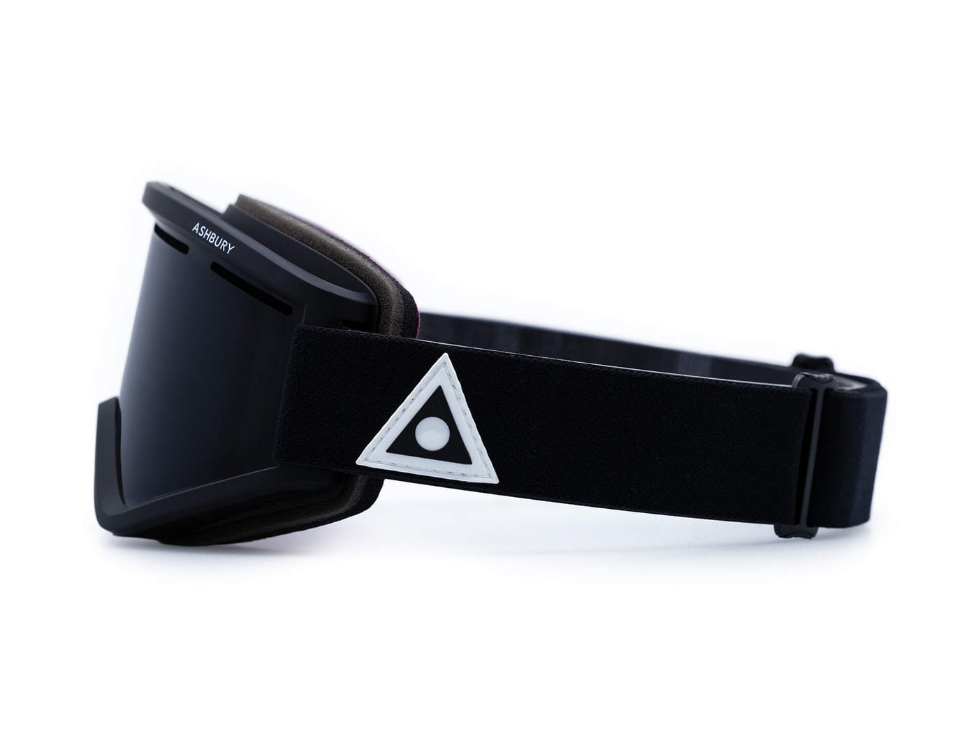 2026 ASHBURY BLACKBIRD GGL BLK TRI w/ DK SMOKE LENS + YLW