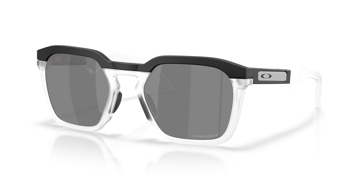 OAKLEY HSTN SQ MATTE BLACK SUNGLASSES w/ PRIZM BLK PLR
