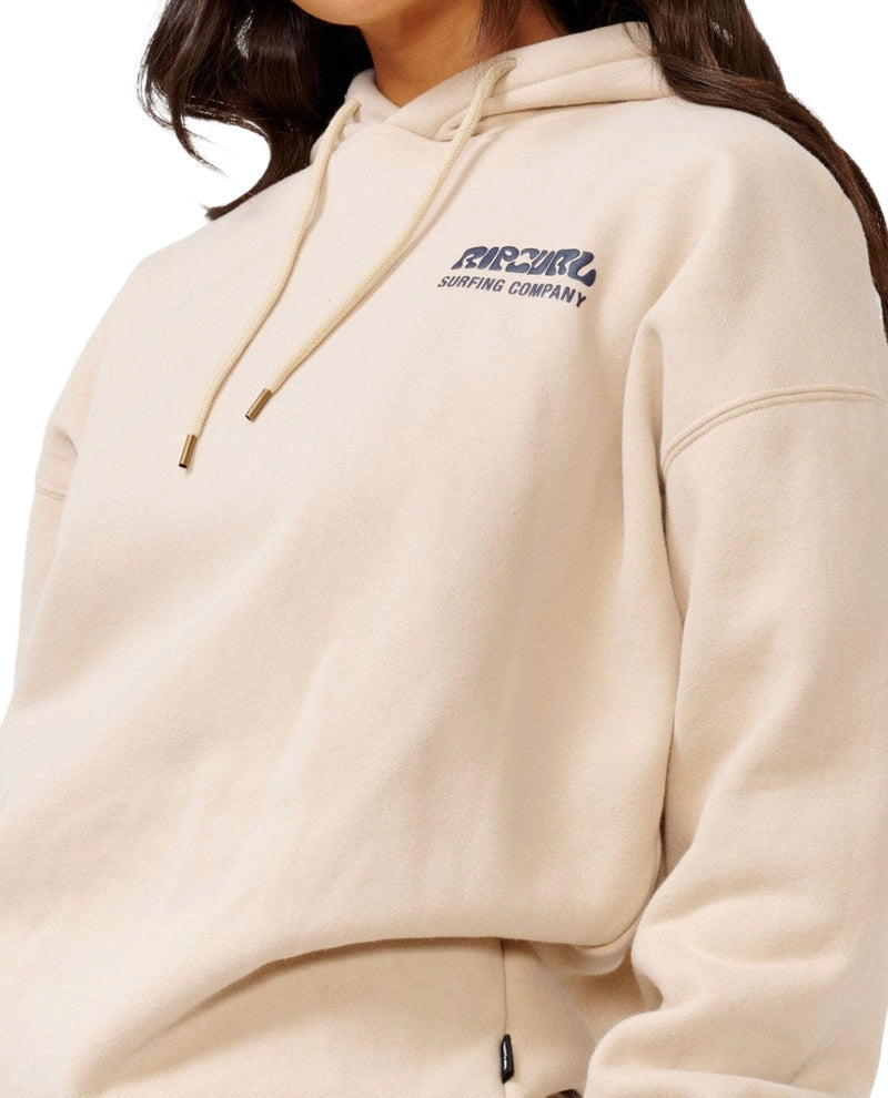 RIP CURL WMNS SURF PUFF HERITAGE HOODY FA25 0031