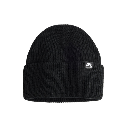 2026 AUTUMN SIMPLE SOLID BEANIE BLACK