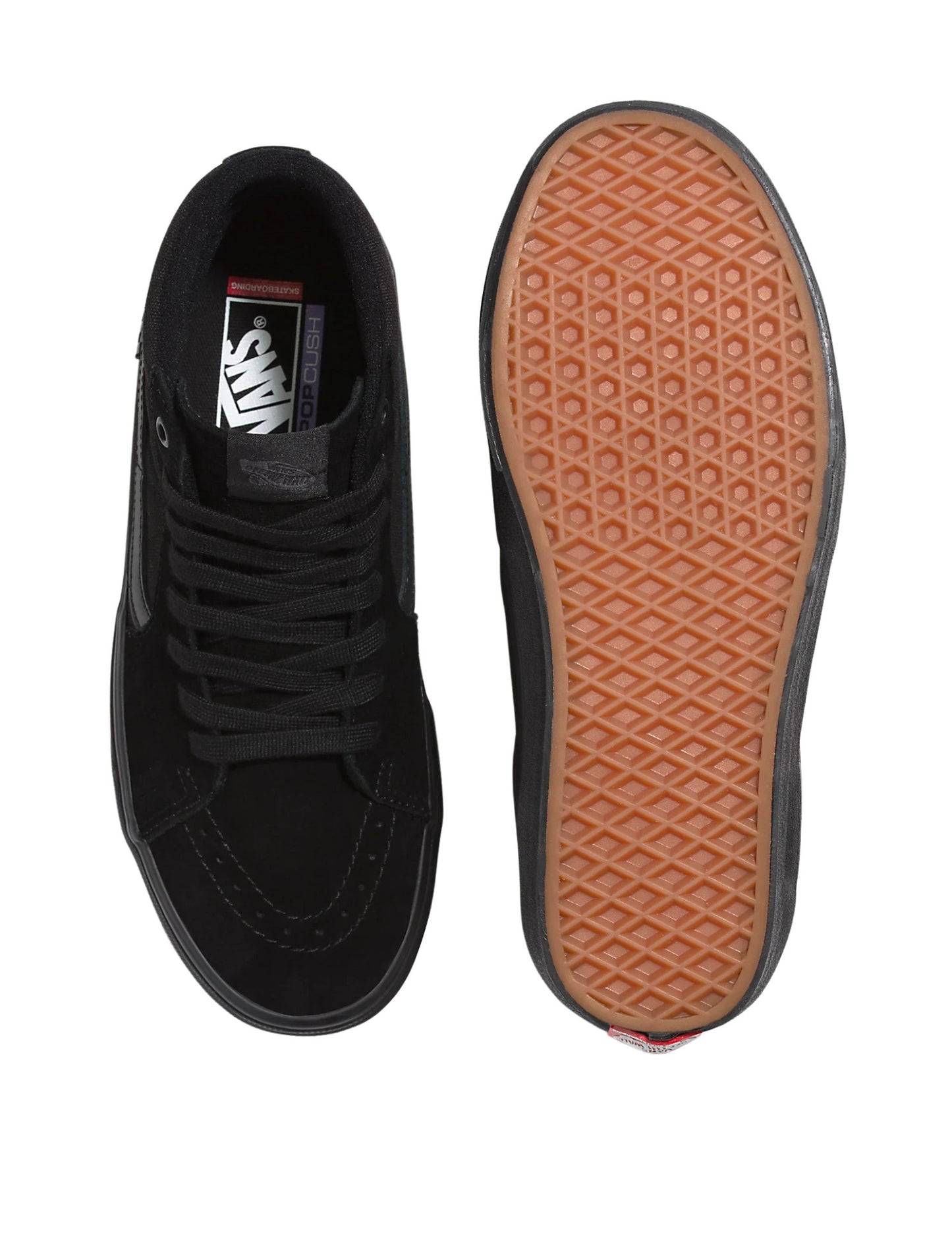 VANS MENS BMX SK8-HI SHOES FA23 (BKA) BLACK/BLACK
